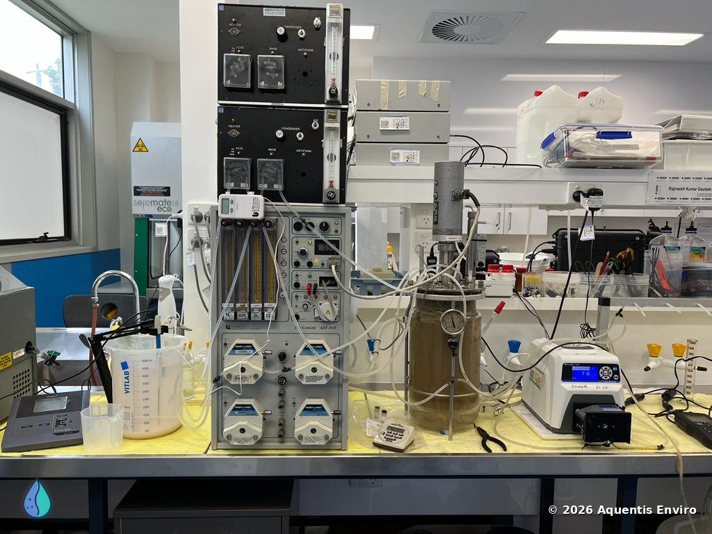 Anaerobic membrane bioreactor setup for slaughterhouse wastewater treatment